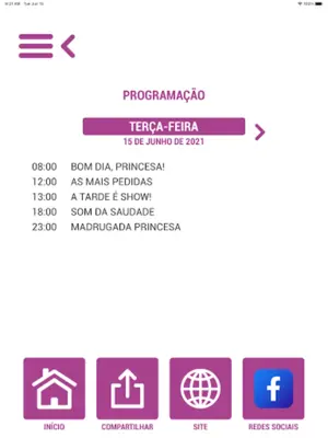 Rádio Princesa android App screenshot 1